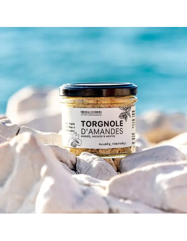 TORGNOLE D'AMANDES - Amande, anchois, menthe - 100 g - Timon et Sourrieu